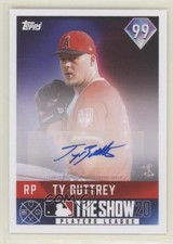 2020 Topps The Show 20 Players League Auto Ty Buttrey #9A Auto 08ea