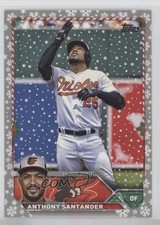 2023 Topps Holiday Metallic Anthony Santander #H67 0q1p
