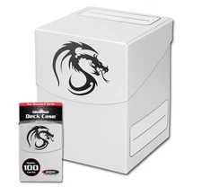 BCW - Large Deck Case - White New Deck Boxes