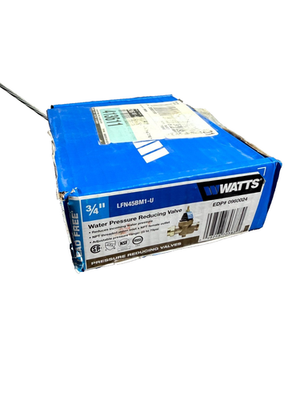 #ad #ad Watts 3 4quot; lead Free Brass MPT x FTP Pressure Reducing Valve 400 PSI LFN45BM1 U $59.88