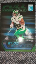 2024 Panini Donruss Elite Full Throttle Breece Hall #13 Green NY Jets NFL NM