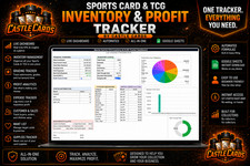 Sports Card TCG Inventory Profit Tracker Automated Google Sheet