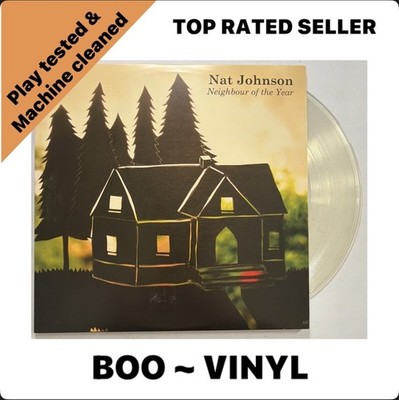 NAT JOHNSON NEIGHBOUR OF THE YEAR  10  CLEAR VINYL MINI ALBUM NM / NM