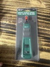 Commercial Electric Impact Punch Down Tool with 110 Blade 898 110