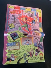 Vintage Taco Bell Promotional Poster Pepsi 19...