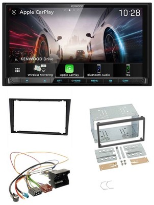 Kenwood MP3 2DIN USB DAB Bluetooth Autoradio für Opel Corsa C Signum Vectra B ab