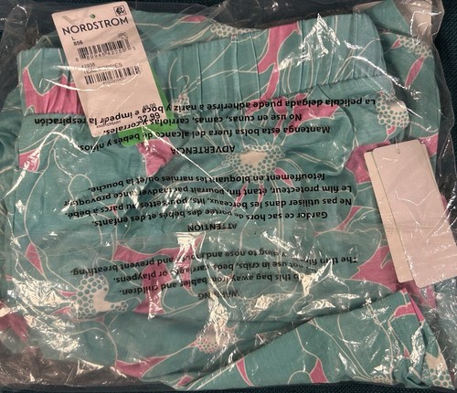 Honeydew Womens 2Pc Pajama Set In Teal Poppies Size L New - Picture 3 of 6
