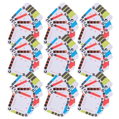  3 Pack Tablet Weaving Karten Papier Weben Brettchenweben Webenwerkzeuge