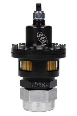 Peterson Fluid Systems Adj. Vacuum Regulator w/Weld Bung