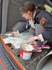 Flooring Adhesive 1L - High Strength - For Use On Porous Floors - Fast Settin...