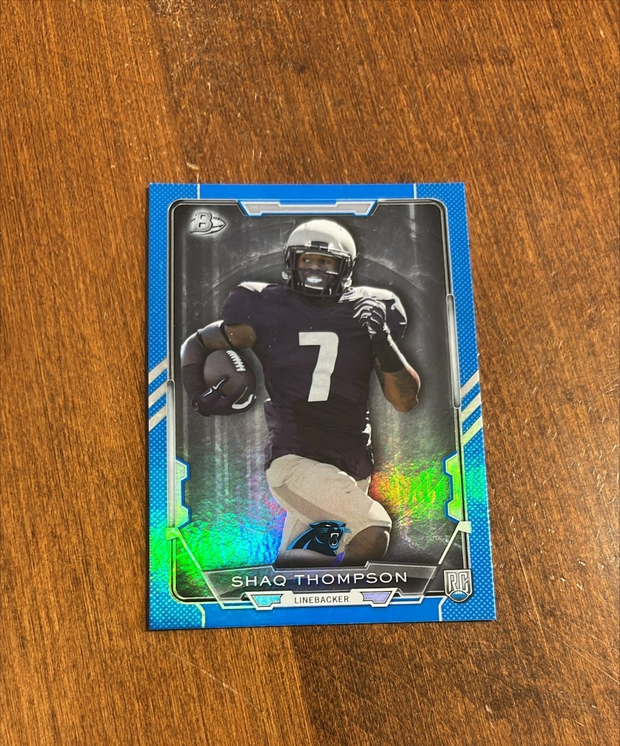 Shaq Thompson Bowman Rookies #14 Blue