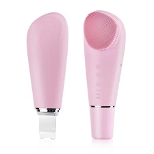 VRAIKO PorePure Silicone Face Scrubber | 2-in-1 Facial Cleansing Brush & Skin...
