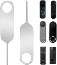 2-Pack Doorbell Key Tool Opening Pin Removal Tool for Video Doorbell Mounts