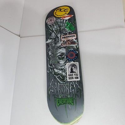 Vintage Creature Gardner VX Skateboard Keepsake Deck Monster Eye 