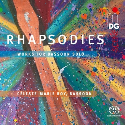 Super Audio CD Rhapsodies Works For Bassoon Solo Céleste Marie Roy (K288) NEU!