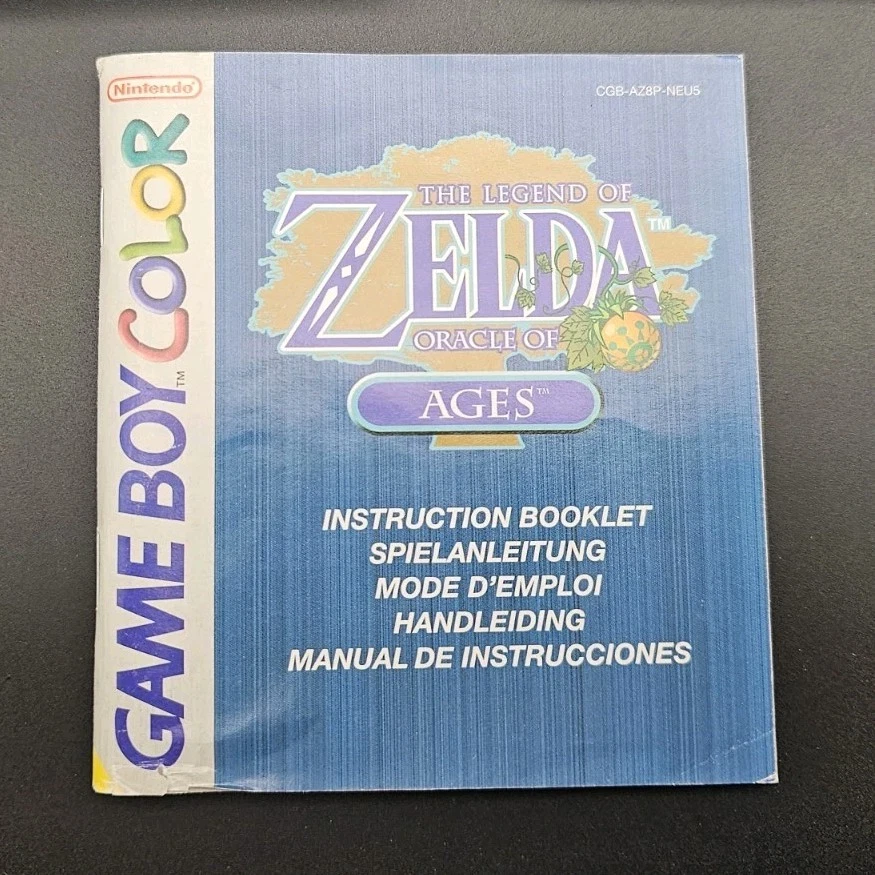 Nintendo Gameboy Color The Legend of Zelda - Oracle of Ages mit OVP CIB - Bild 2 von 4