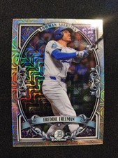 Freddie Freeman 2026 Bowman Chrome Bowman Sterling Mojo Refractor SP #BST2