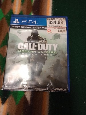 PS4 CALL OF DUTY MONDERN Warfare Remastered