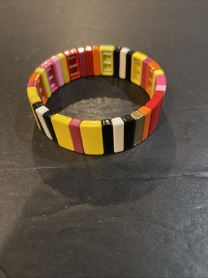 Roxanne Assoulin Colorful Rainbow Brite Stretch Bracelet