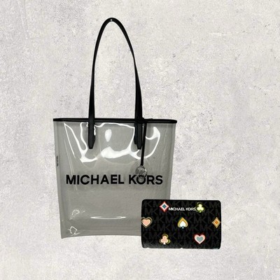 Michael Kors Tasche Shopper Geldbörse Jet Set Travel The Michael Bag Schwarz NEU