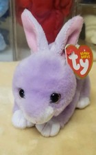 Dash The Purple Bunny Rabbit 1 Of 3 Collection Set Hard To Find Ty Beanie Babies