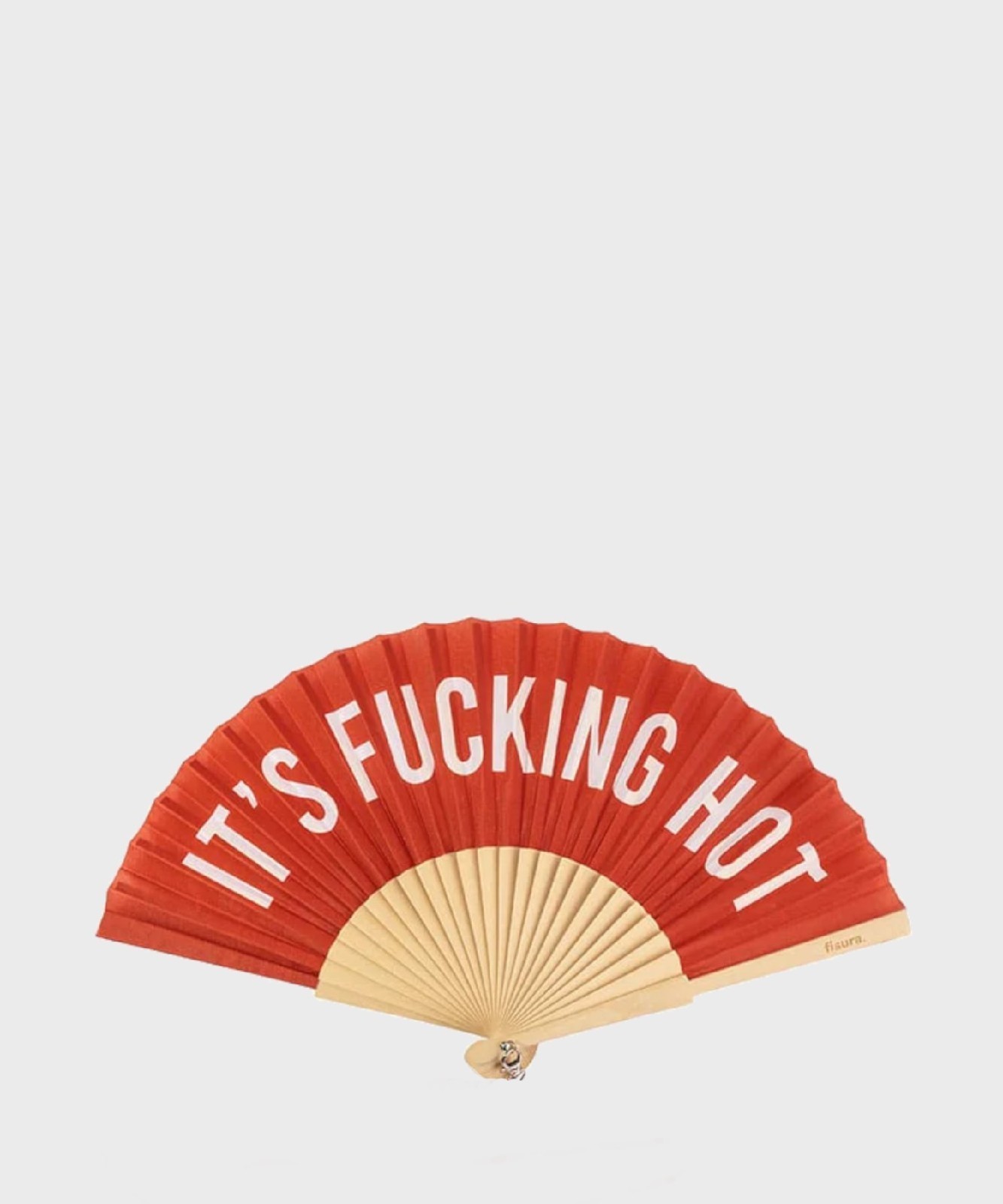 Fisura ventaglio IT'S FUCKING HOT rosso AC1517