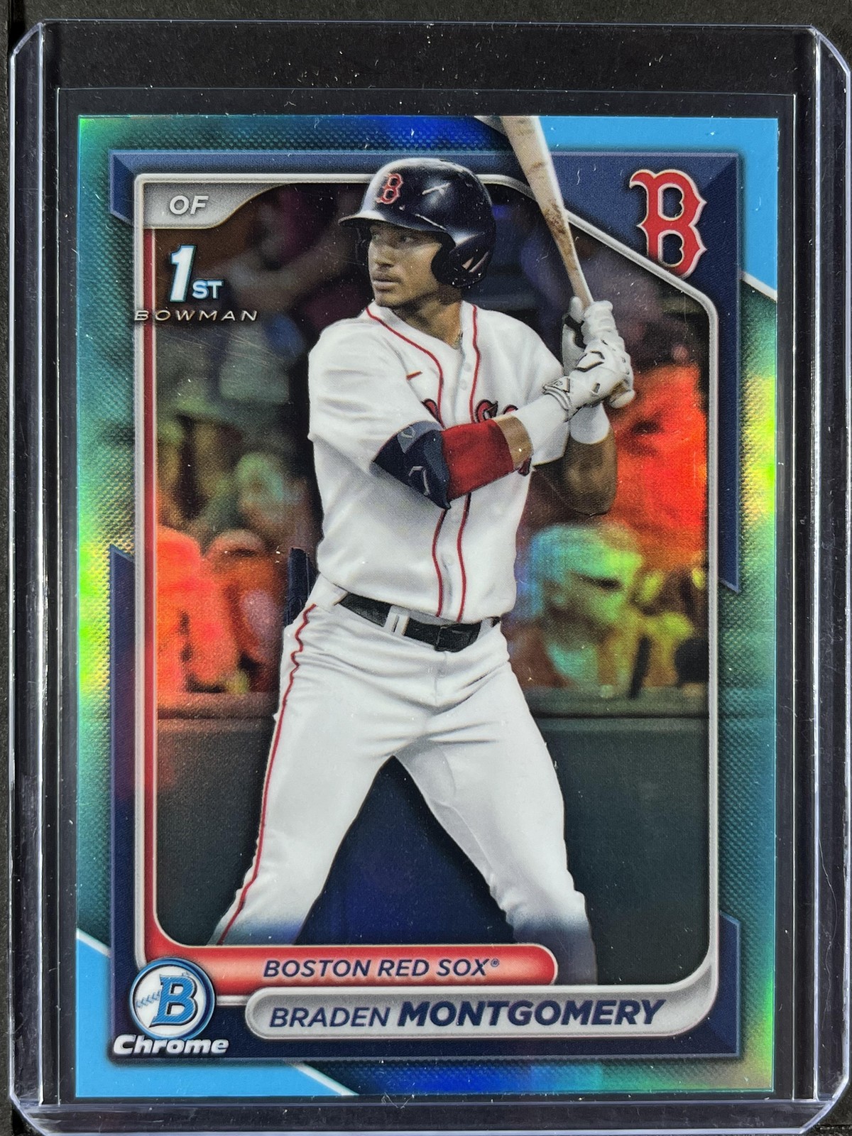 2024 Bowman Draft #BDC-58 Braden Montgomery Chrome Sky Blue Refractor 250016