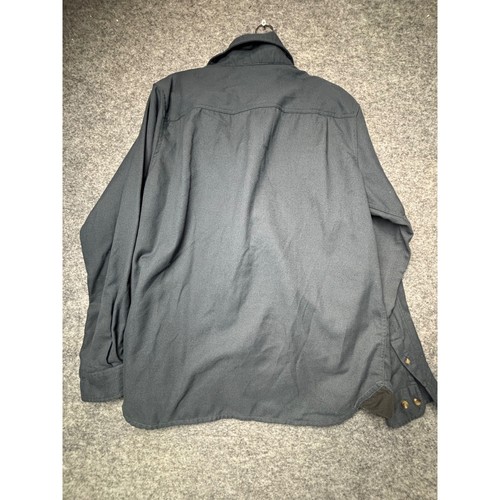 Camisa Grundens Para Hombre Abotonada Pesca Exterior Informal Azul Trabajo Grande - Imagen 4 de 9