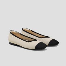 Vivaia Women Square-Toe V-Cut Flats Margot 2.0