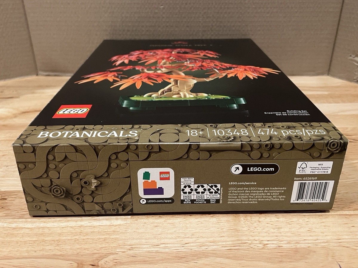 LEGO Botanicals: Japanese Maple Tree (10348), NEW in Sealed Box | eBay
