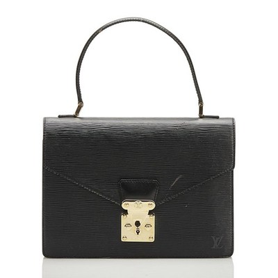 Louis Vuitton Epi Concorde Handbag M52132 Noir Black Leather Women... GZl1ad4d