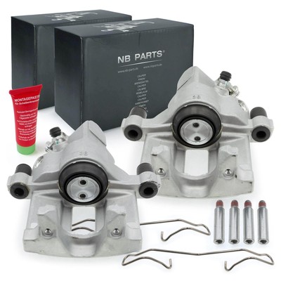 2x Bremssattel Bremszange Satz pfandfrei hinten für Renault Laguna Coupe III
