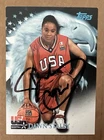 DAWN STALEY AUTOGRAPHED 2000 TOPPS TEAM USA BASKETBALL CARD # 84 HOF