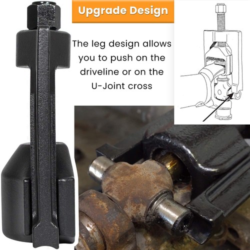 10102 Universal Heavy Duty Truck U Joint Puller +5192 Bearing Cup Installer Tool - Photo 5/16