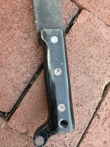 U.S. ARMY 1989 STEMACO ONTARIO KNIFE CO SAWBACK MACHETE WITH SHEATH 22.5” - Picture 3 of 8