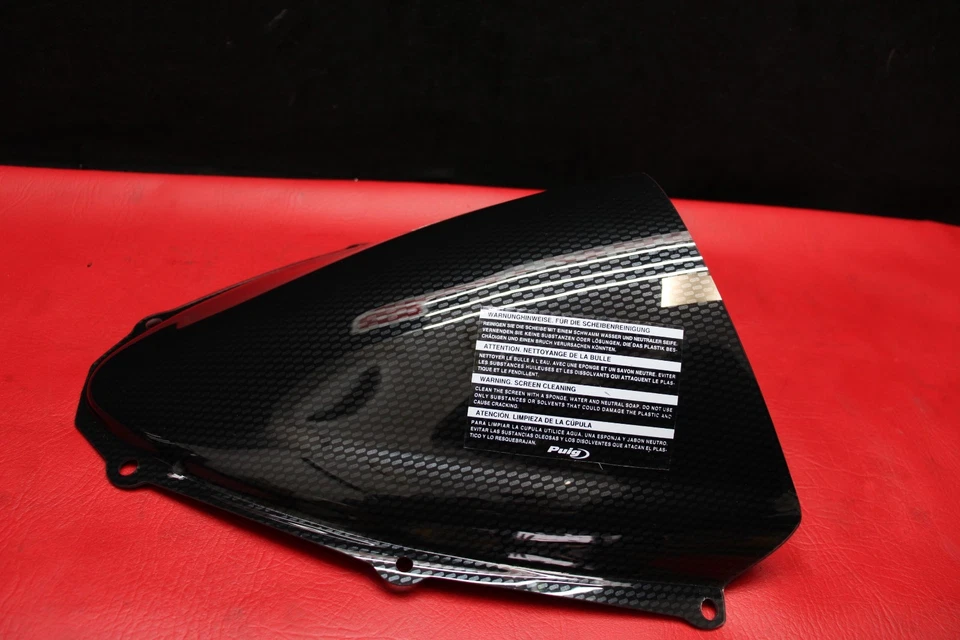 06-2007 SUZUKI GSXR 600/750 PUIG карбоновое ветровое стекло #7695 - Изображение 4 из 4