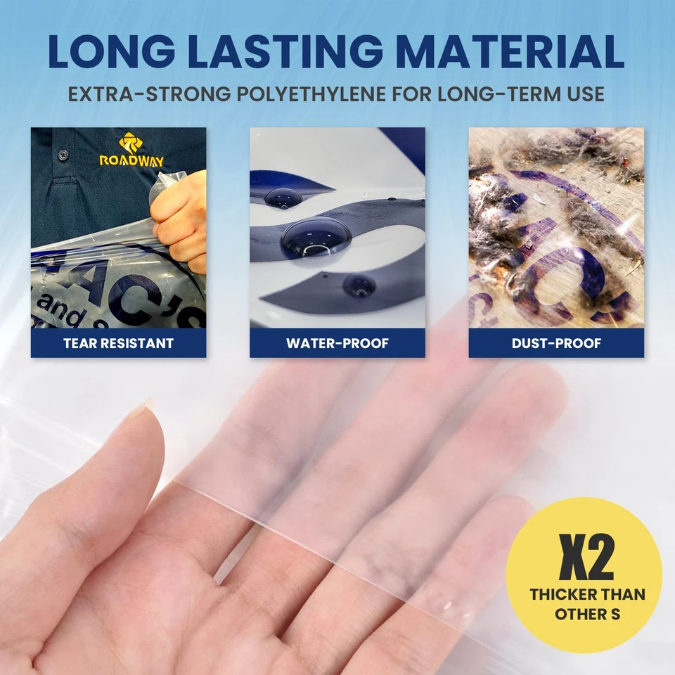 Mattress Bag For Moving and Storage Extra Thick Protection 5 Mil. Heavy Duty - Image 3 of 4