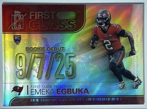 2025 Topps Signature Emeka Egbuka Base (RAW)