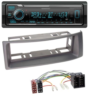 Kenwood Bluetooth MP3 DAB USB Autoradio für Renault Megane Scenic Classic Cabrio - Bild 1 von 4