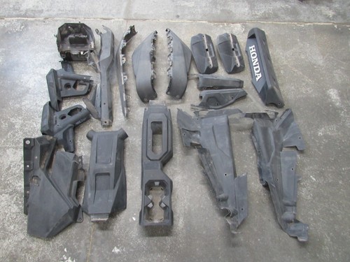 20 HONDA TALON SXS 1000 X 4 MISC PLASTIC PANELS COVERS INTERIOR TRIM STOCK #0843