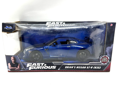 JADA Fast & Furious Brian's Nissan GT-R (R35) 1:24 Diecast Car
