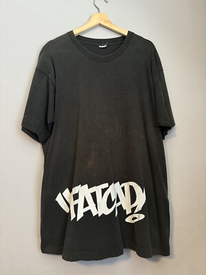Vintage 90s RARE Fat Cap Spray Paint Krylon Hip Hop TShirt XLarge