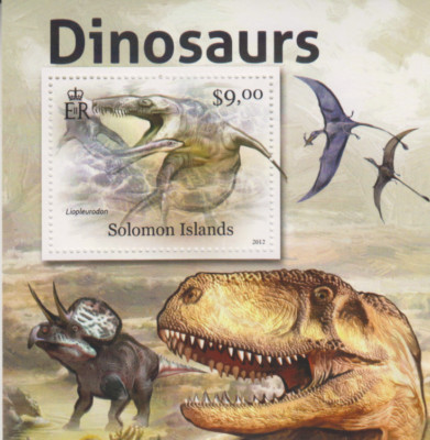 Dinosaur Solomon Islands MNH 6606