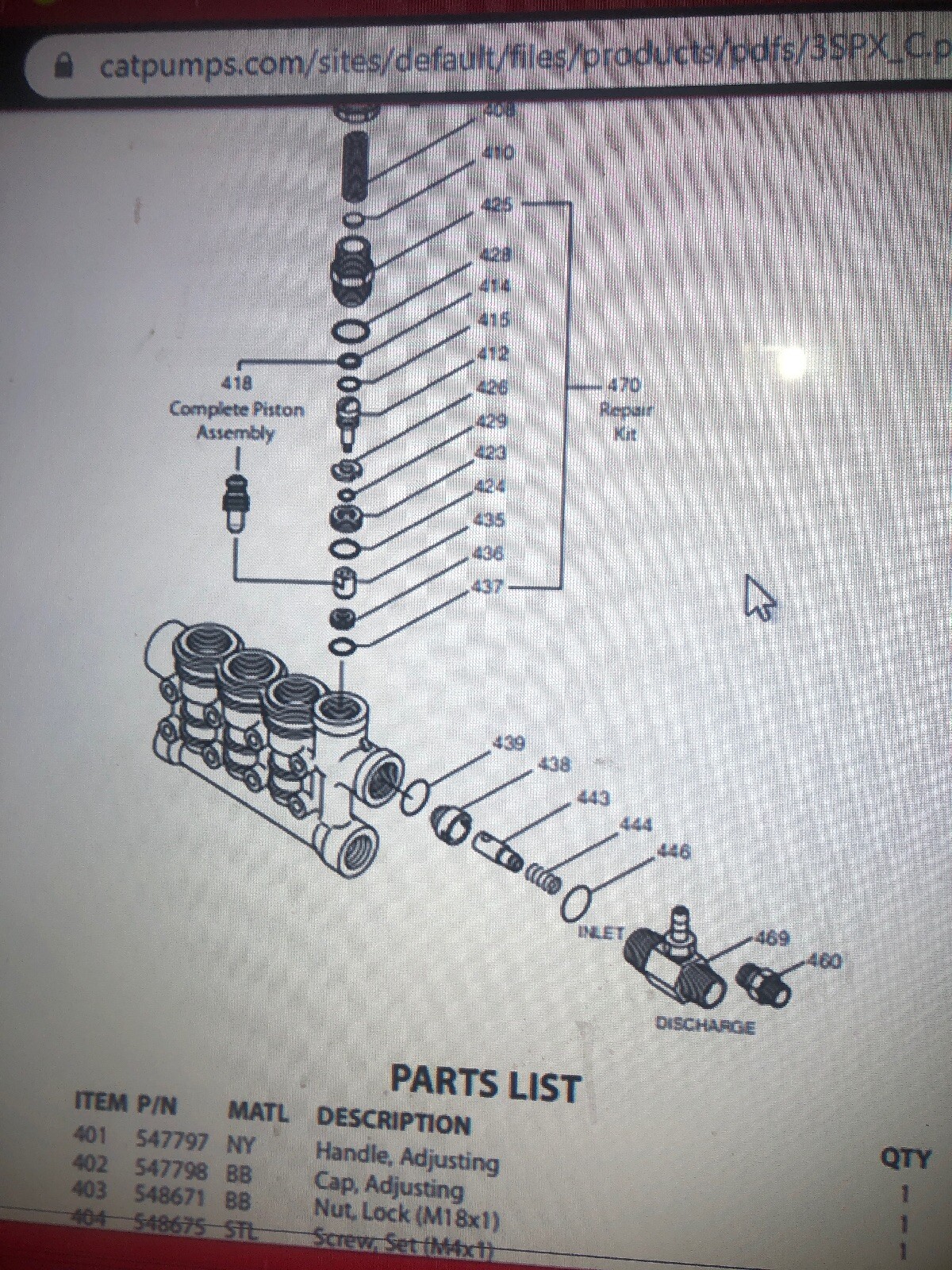 Cat Pumps 31767 Unloader ORing Kit OEM for CAT 3DNX 3SPX Cat Pumps eBay