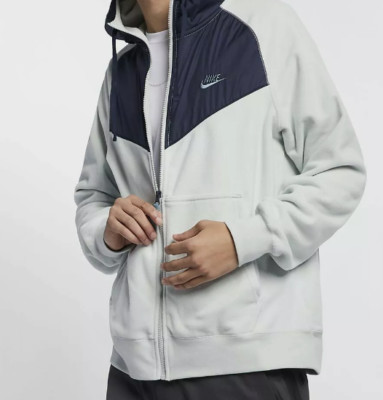 Nike NSW Full Zip Hoodie Jacket Model 929114-034 Polar Fleece size