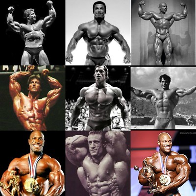 Mr Olympia | Winners History | 1965-2015 wall Art poster Choose your