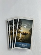 lot of 4 south carolina highways map 2016