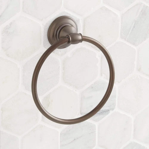Beasley Towel Ring - Elegant Bathroom Accessory for Stylish Spaces - Picture 3 of 8