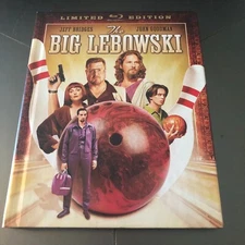 The BIG LEBOWSKI : Bluray Digibook Limited Edition - Jeff Bridges Free Shipping 