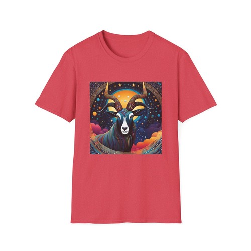 Mystical Goat Unisex T-Shirt, Astrology Shirt, Zodiac Apparel, Unique Gift, - Picture 50 of 53